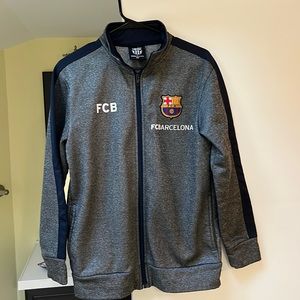 Mens FCBarcelona zip up